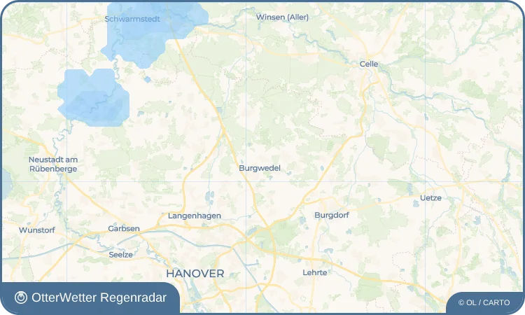 Widget-Vorschau für Kleinburgwedel Wetter-Widget-Vorschau mit Vorhersagedaten für Kleinburgwedel