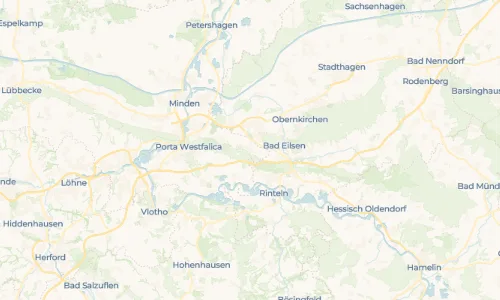 Regenradar Vorschaubild - Aktuelle Niederschläge in Kleinenbremen und Umgebung