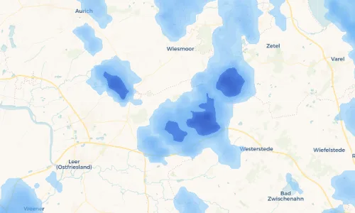 Regenradar Vorschaubild - Aktuelle Niederschläge in Kleinoldendorf und Umgebung