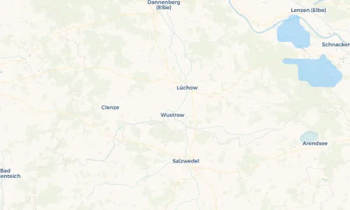 Regenradar-Vorschau: aktuelle Niederschläge in Klennow und Umgebung