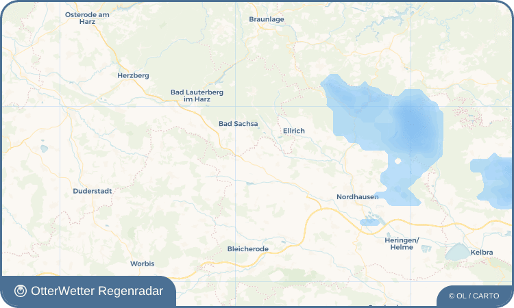 OtterWetter Regenradar-Widget Klettenberg