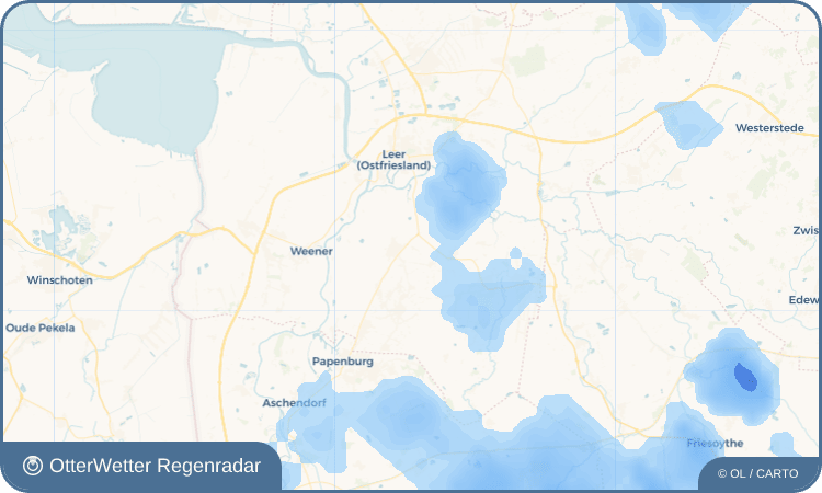 OtterWetter Regenradar-Widget Klinge