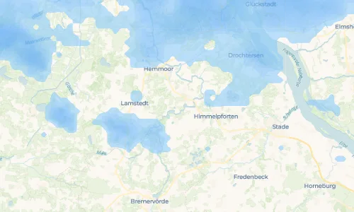 Regenradar-Vorschau: aktuelle Niederschläge in Klint und Umgebung