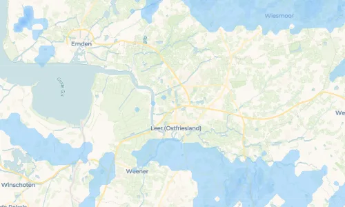 Regenradar Vorschaubild - Aktuelle Niederschläge in Kloster Thedinga und Umgebung
