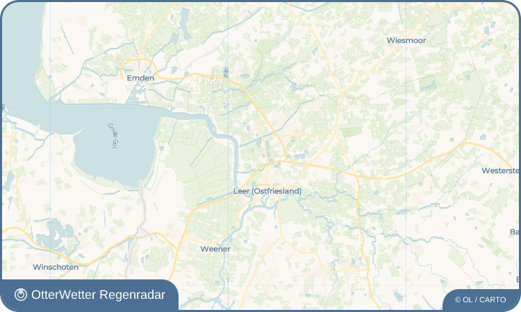 OtterWetter Regenradar-Widget Kloster Thedinga