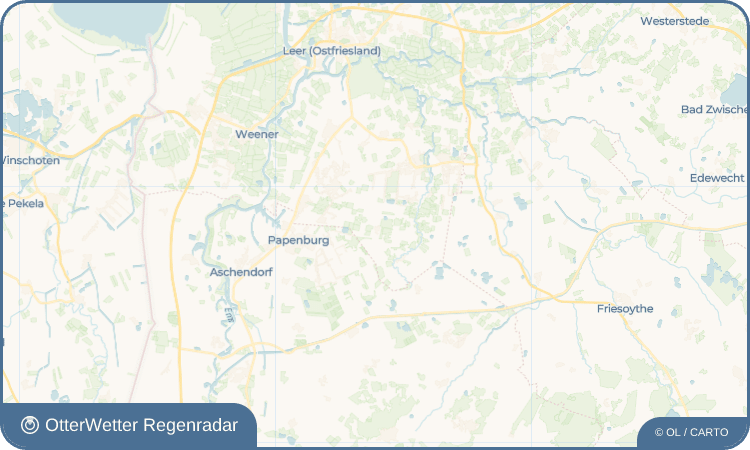 OtterWetter Regenradar-Widget Klostermoor