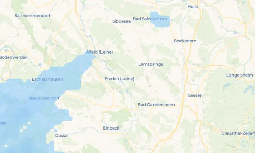 Regenradar Vorschaubild - Aktuelle Niederschläge in Klump und Umgebung