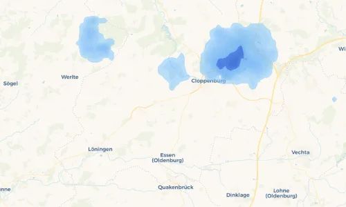 Regenradar Vorschaubild - Aktuelle Niederschläge in Kneheim und Umgebung