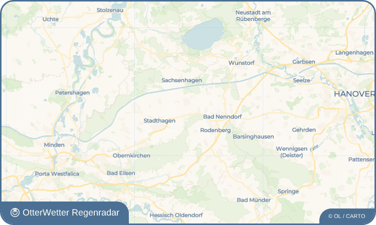 OtterWetter Regenradar-Widget Kobbensen