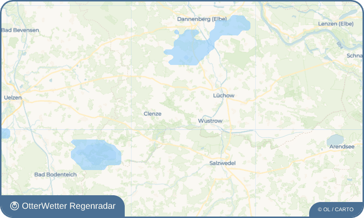 OtterWetter Regenradar-Widget Köhlen