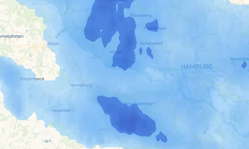 Regenradar Vorschaubild - Aktuelle Niederschläge in Königreich und Umgebung