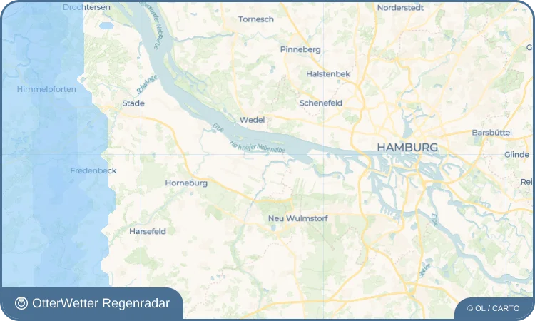 Wetter-Widget-Vorschau mit Vorhersagedaten für Königreich