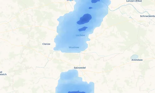 Regenradar-Vorschau: aktuelle Niederschläge in Königshorst und Umgebung