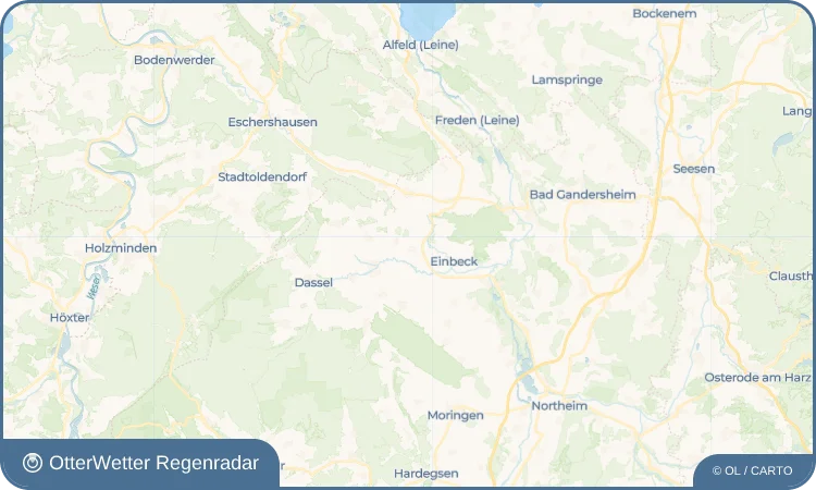 Widget-Vorschau für Kohnsen Wetter-Widget-Vorschau mit Vorhersagedaten für Kohnsen