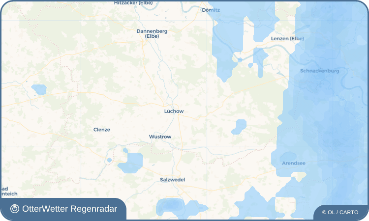 OtterWetter Regenradar-Widget Kolborn