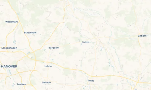 Regenradar Vorschaubild - Aktuelle Niederschläge in Krätze und Umgebung