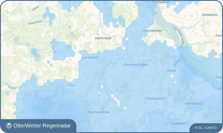 OtterWetter Regenradar-Widget Kranenburg