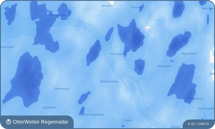 OtterWetter Regenradar-Widget Krautsand