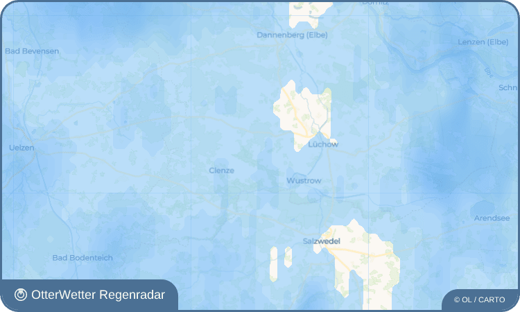 OtterWetter Regenradar-Widget Kremlin