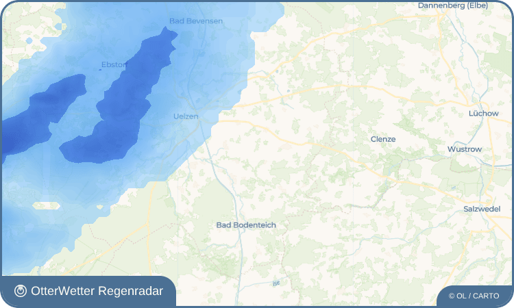Widget-Vorschau für Kroetze Wetter-Widget-Vorschau mit Vorhersagedaten für Kroetze