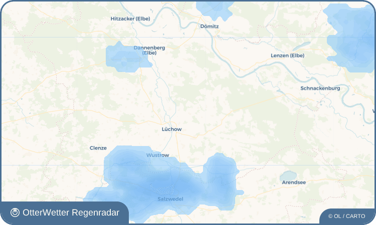 Wetter-Widget-Vorschau mit Vorhersagedaten für Künsche