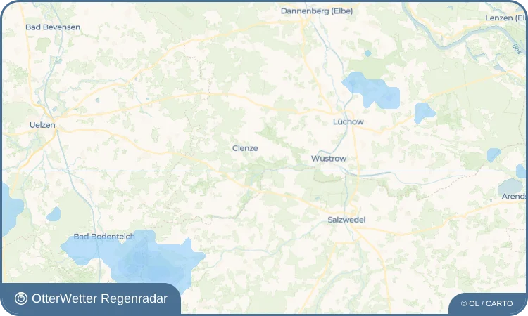 Widget-Vorschau für Kussebode Wetter-Widget-Vorschau mit Vorhersagedaten für Kussebode