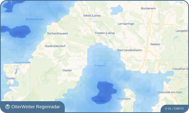 Wetter-Widget-Vorschau mit Vorhersagedaten für Kuventhal