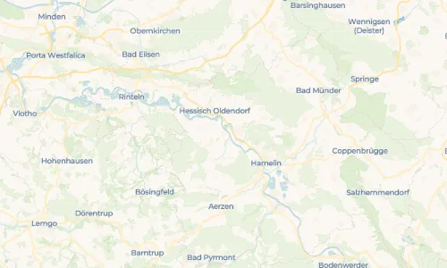 Regenradar Vorschaubild - Aktuelle Niederschläge in Lachem und Umgebung