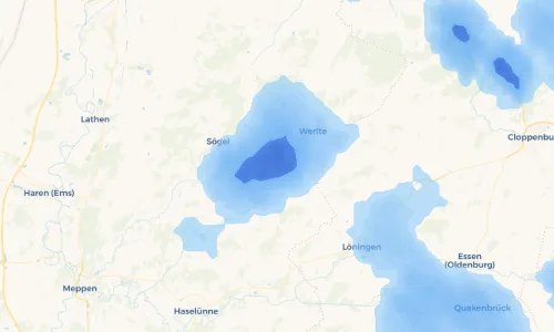 Regenradar Vorschaubild - Aktuelle Niederschläge in Lahn und Umgebung