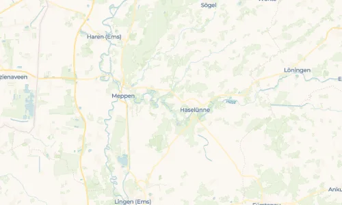 Regenradar Vorschaubild - Aktuelle Niederschläge in Lahre und Umgebung