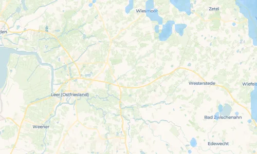 Regenradar Vorschaubild - Aktuelle Niederschläge in Lammertsfehn und Umgebung