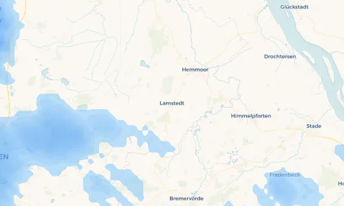 Regenradar Vorschaubild - Aktuelle Niederschläge in Lamstedt und Umgebung