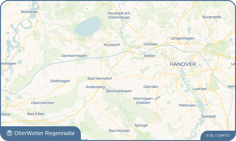 OtterWetter Regenradar-Widget Landringhausen