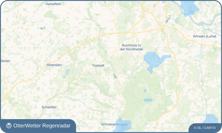 OtterWetter Regenradar-Widget Langeloh