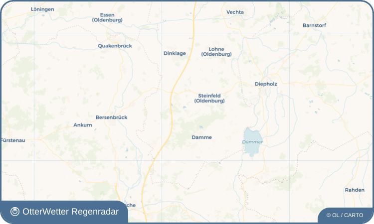 Wetter-Widget-Vorschau mit Vorhersagedaten für Langenberg