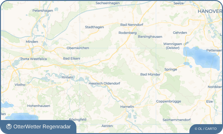 OtterWetter Regenradar-Widget Langenfeld