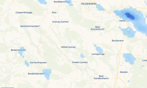 Regenradar Vorschaubild - Aktuelle Niederschläge in Langenholzen und Umgebung
