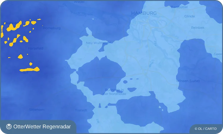 Widget-Vorschau für Langenrehm Wetter-Widget-Vorschau mit Vorhersagedaten für Langenrehm