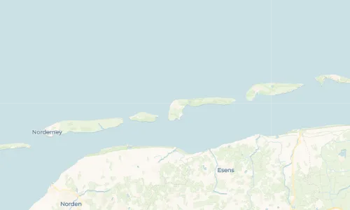 Regenradar Vorschaubild - Aktuelle Niederschläge in Langeoog und Umgebung