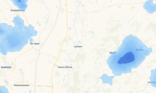 Regenradar Vorschaubild - Aktuelle Niederschläge in Lathen und Umgebung