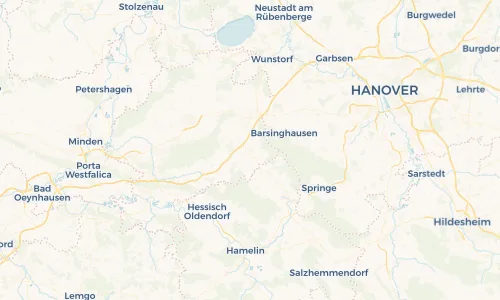 Regenradar Vorschaubild - Aktuelle Niederschläge in Lauenau und Umgebung