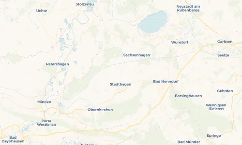 Regenradar Vorschaubild - Aktuelle Niederschläge in Lauenhagen und Umgebung