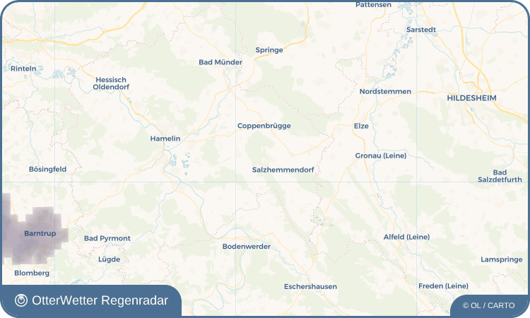 OtterWetter Regenradar-Widget Lauenstein