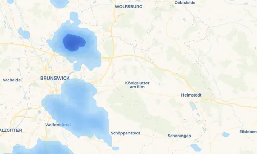 Regenradar Vorschaubild - Aktuelle Niederschläge in Lauingen und Umgebung