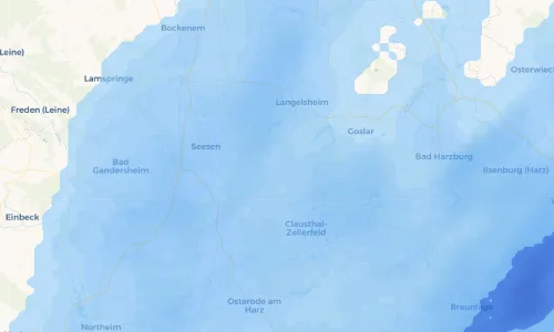 Regenradar Vorschaubild - Aktuelle Niederschläge in Lautenthal und Umgebung