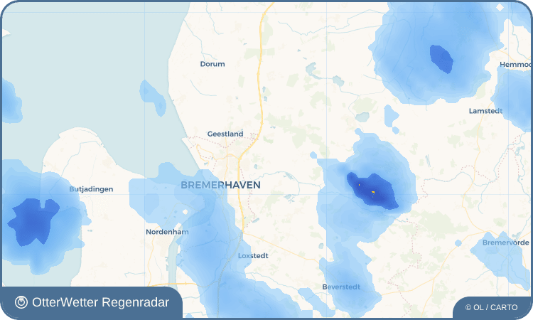 OtterWetter Regenradar-Widget Laven