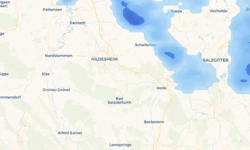 Regenradar Vorschaubild - Aktuelle Niederschläge in Lechstedt und Umgebung