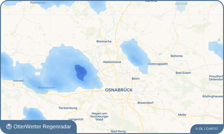 OtterWetter Regenradar-Widget Lechtingen