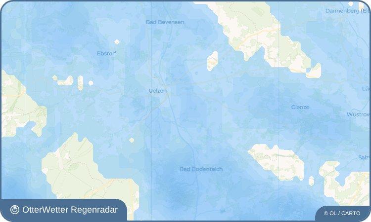 Wetter-Widget-Vorschau mit Vorhersagedaten für Lehmke