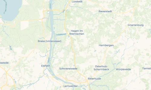 Regenradar Vorschaubild - Aktuelle Niederschläge in Lehnstedt und Umgebung
